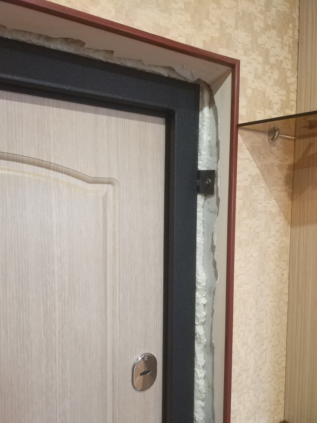 Откосы входной двери: варианты отделки + пошаговая инструкция!