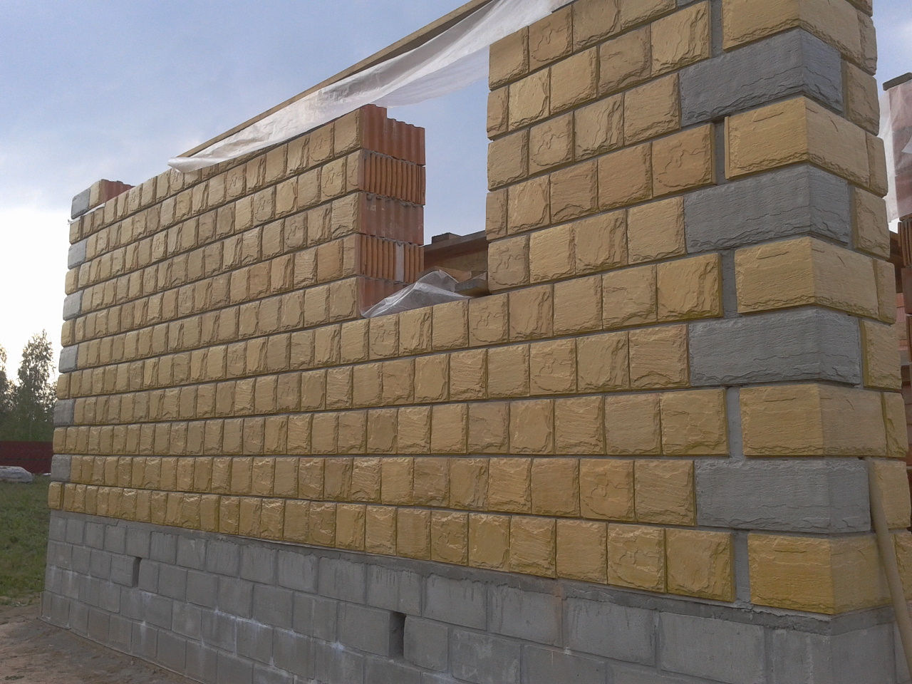 Бетонные блоки стеновые: для наружных стен, подвала