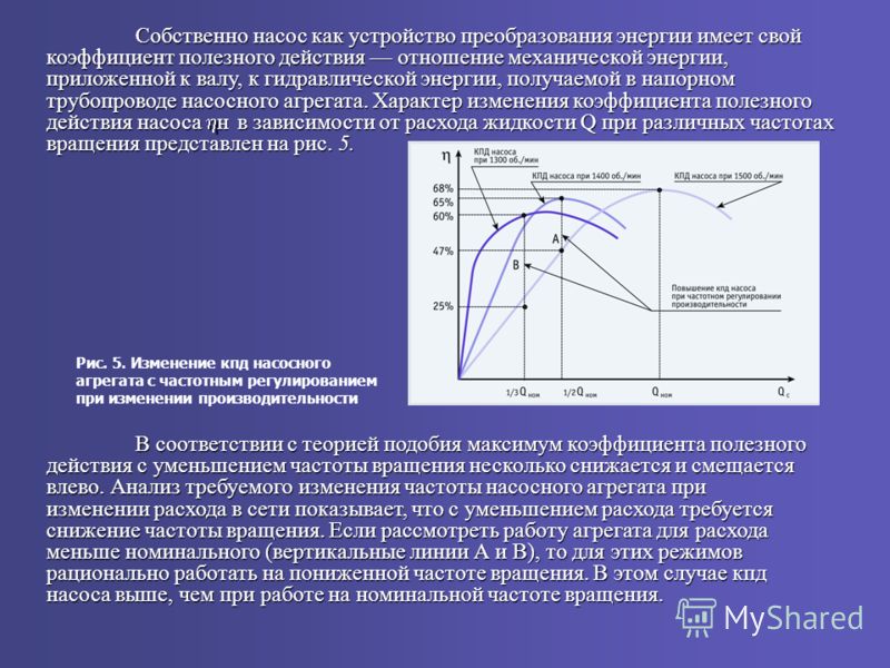 Расчет центробежного насоса: принцип действия агрегата и формулы для определения показателей, влияющих на его производительность