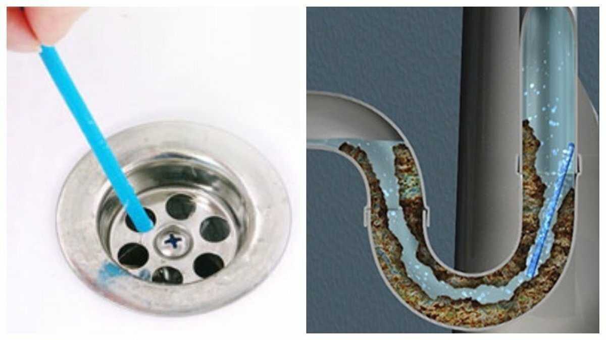 Как прочистить засор труб: способы (вантузом, химически, тросом) и места (в ванне, унитазе, раковине на кухне)