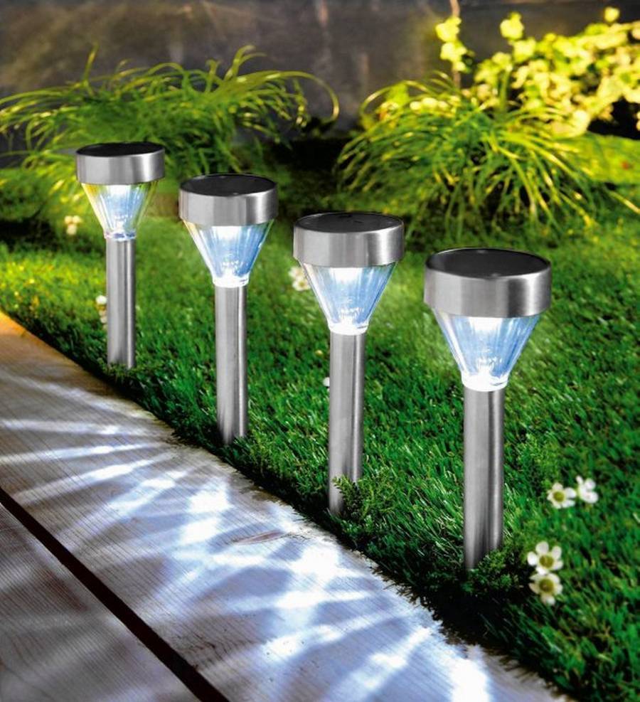 Фонари для сада: светильники на солнечных батареях в ландшафтном дизайне