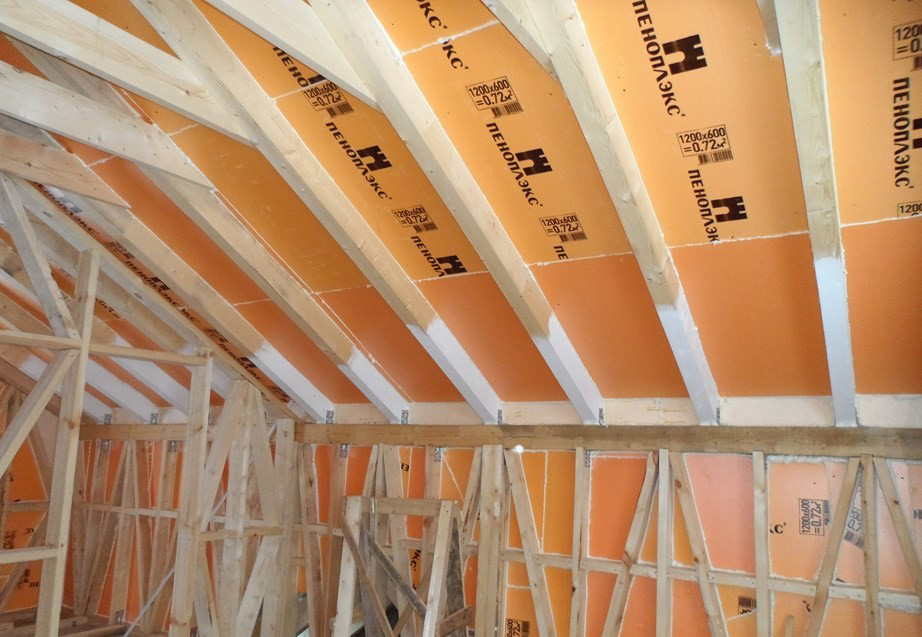 Утепление крыши дома пенопластом – преимущества, технология, особенности материала