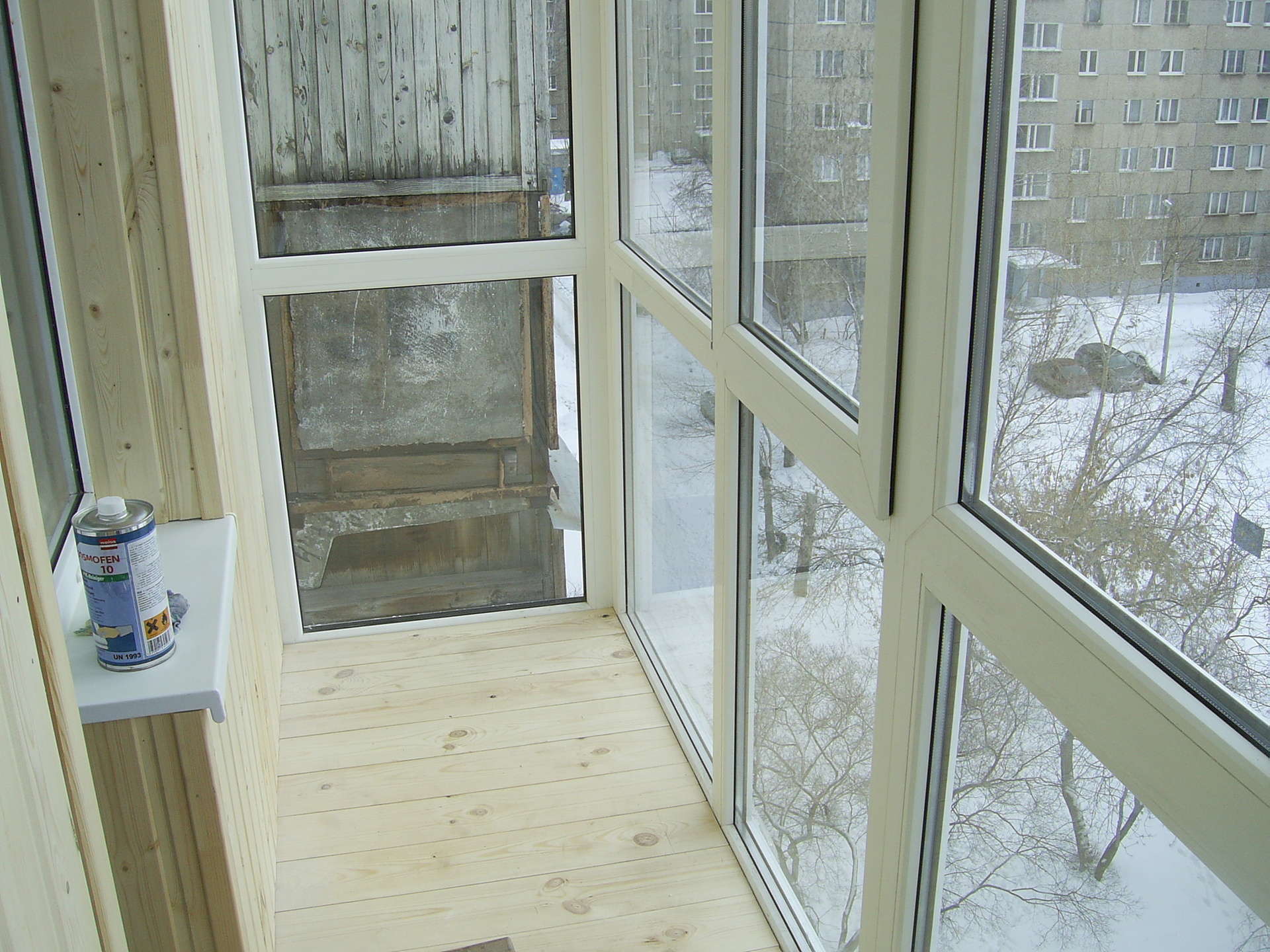 Как утеплить панорамный балкон (с панорамным остеклением)