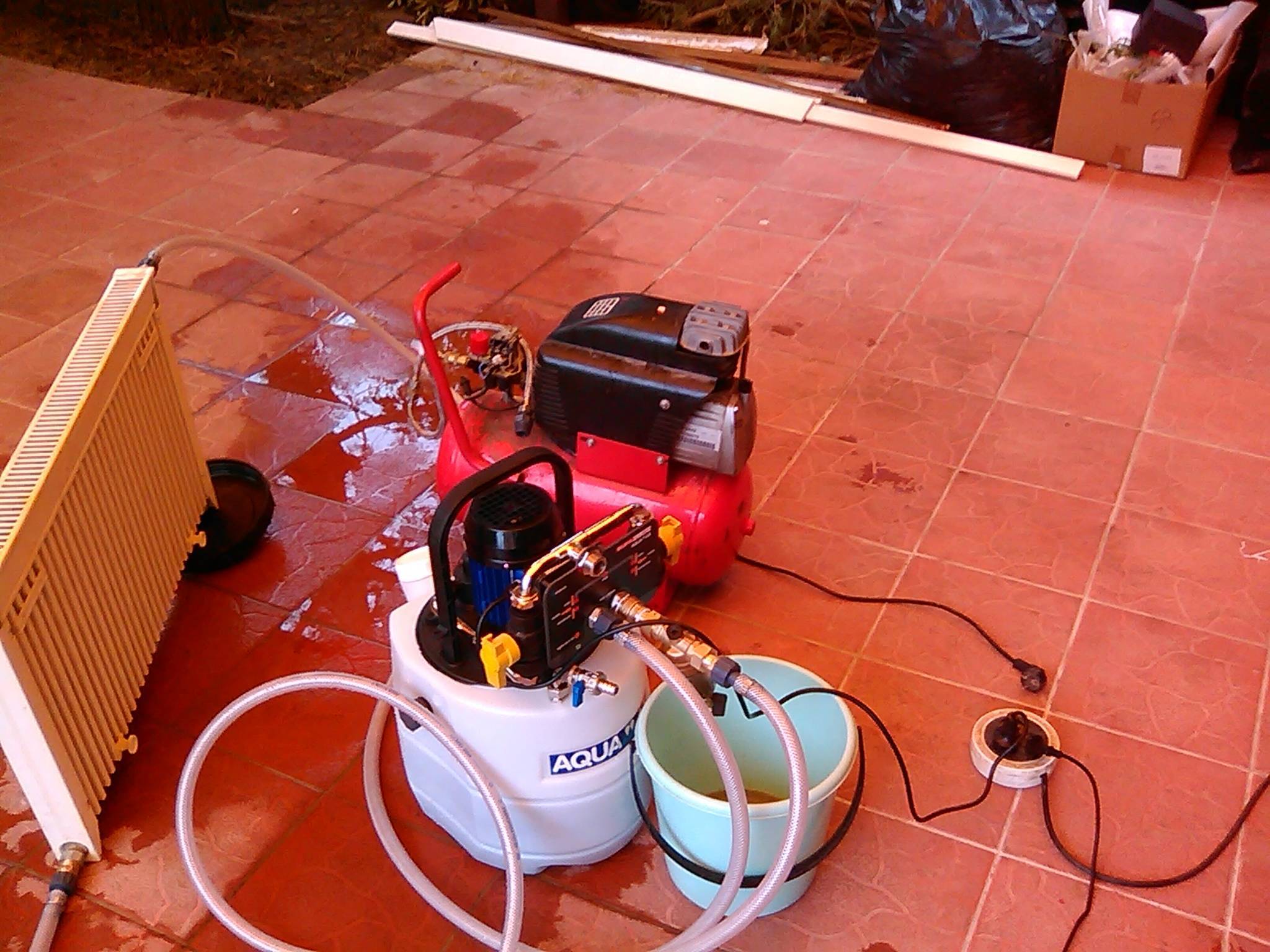 Промывка систем отопления частного дома, химпромывка труб здания