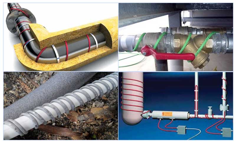 Греющий кабель для канализационных труб: виды и монтаж
