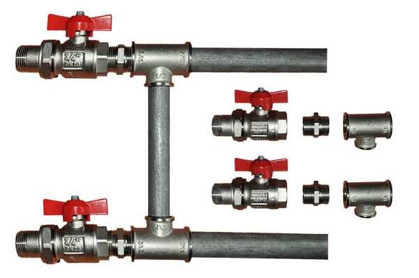 Соединение стальных и полимерных труб без сварки при монтаже или ремонте водопровода