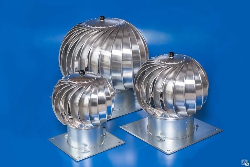 Турбодефлектор для вентиляции: виды и параметры