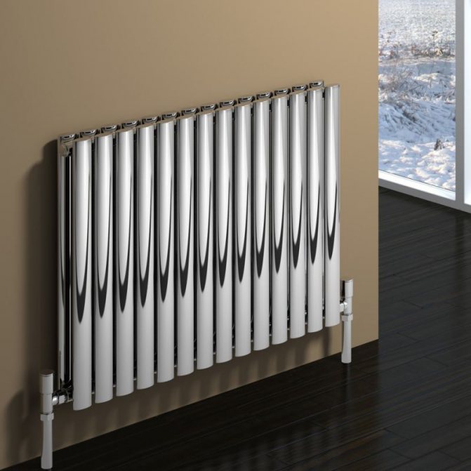 Вертикальные радиаторы (79 фото): трубчатые батареи с нижним подключением для отопления квартиры