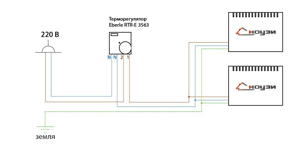 Как подключить терморегулятор к теплому полу?