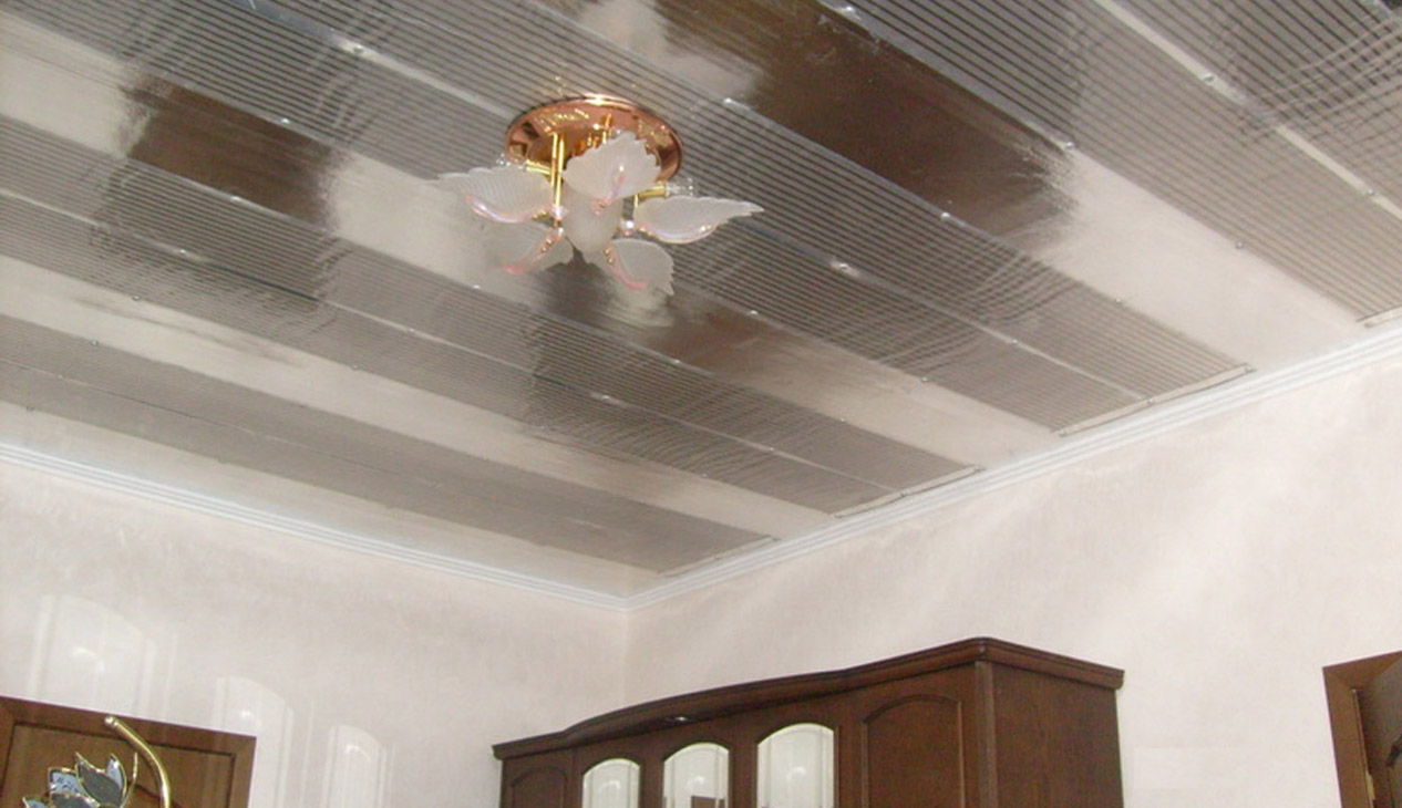 Пленочный инфракрасный обогреватель на потолок