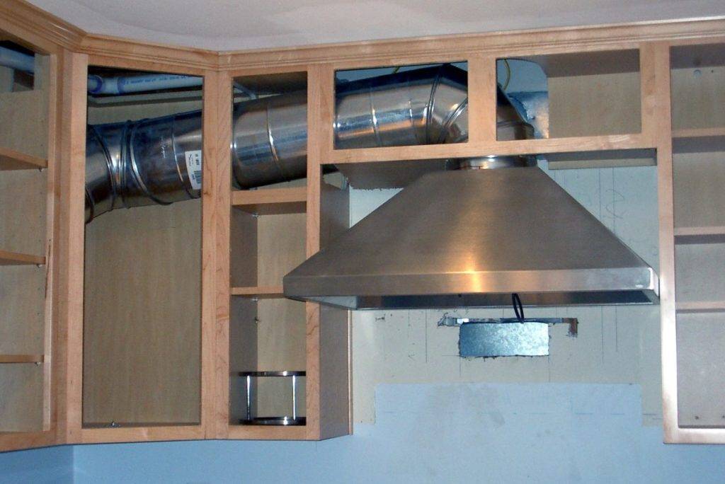 Вытяжка для кухни с воздуховодом: как устроить вытяжку на кухне с коробом и без него
