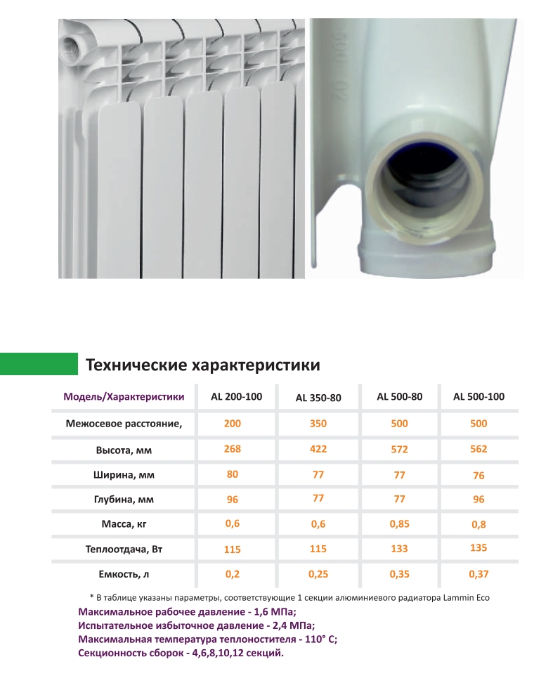 Алюминиевые радиаторы отопления – как выбрать и установить