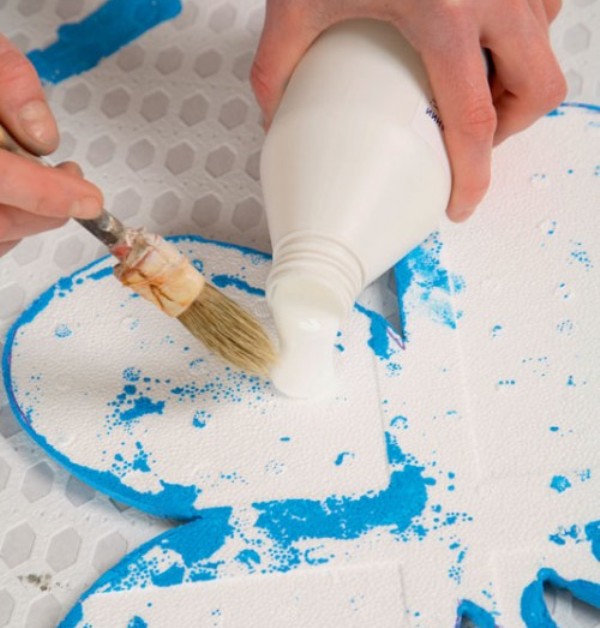 Чем покрасить пенопласт - можно ли и какой краской, рекомендации