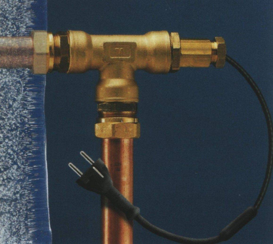 Греющий кабель для обогрева водопровода