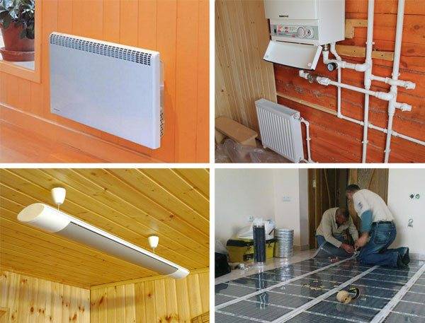 Электрическое отопление в частном доме: виды электрических отопительных систем + фото