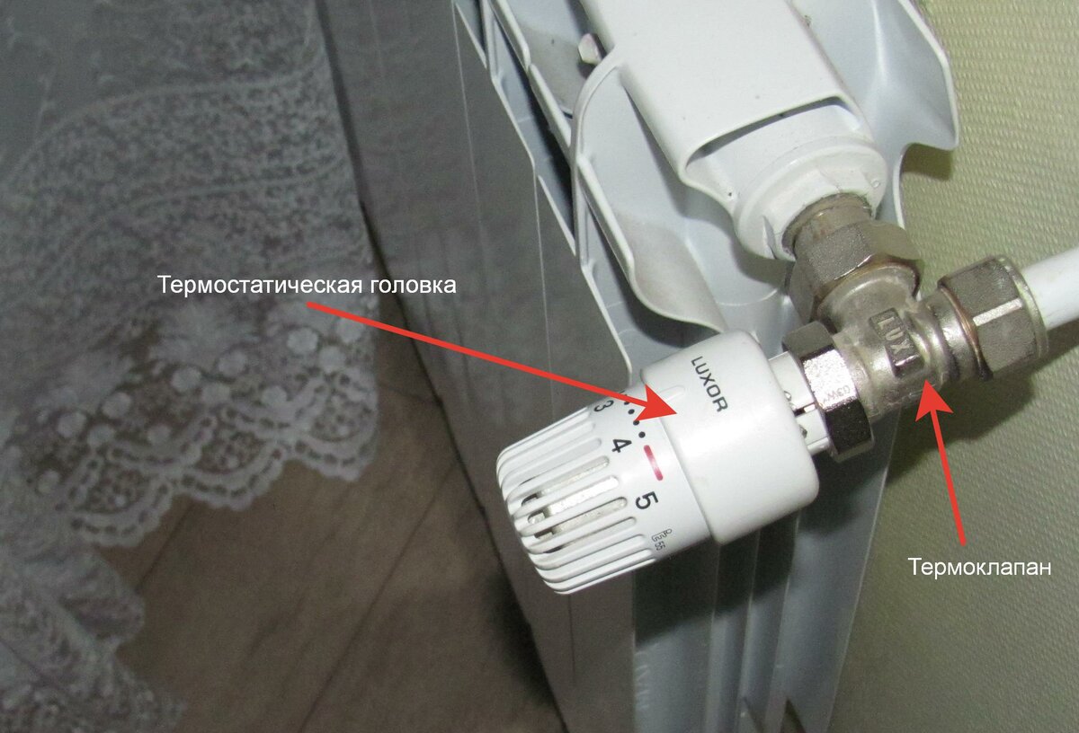 Термоголовка для радиатора отопления: устройство, функционирование + порядок монтажа
