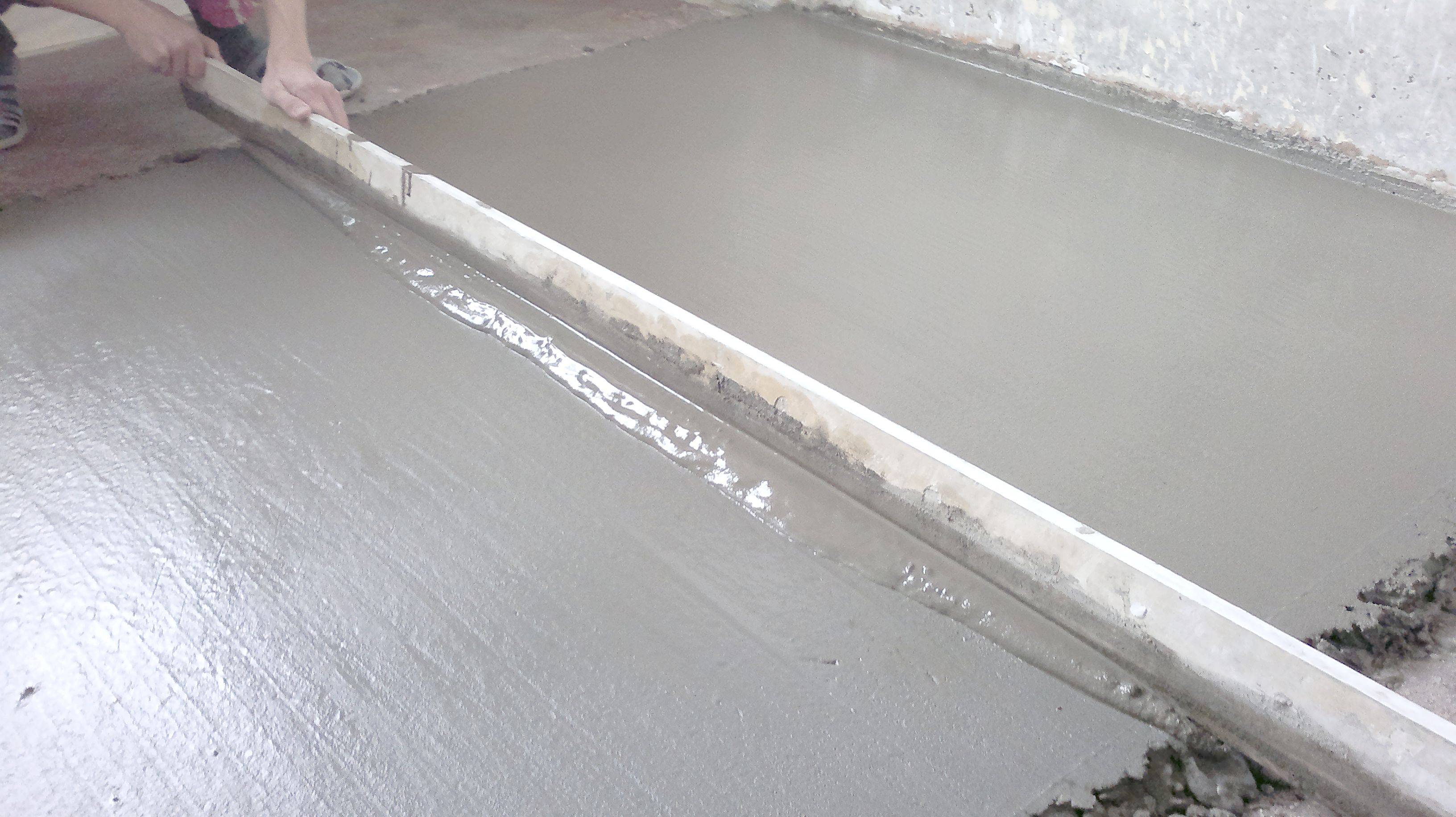 Водонепроницаемый бетонный пол: ремонт, возведение