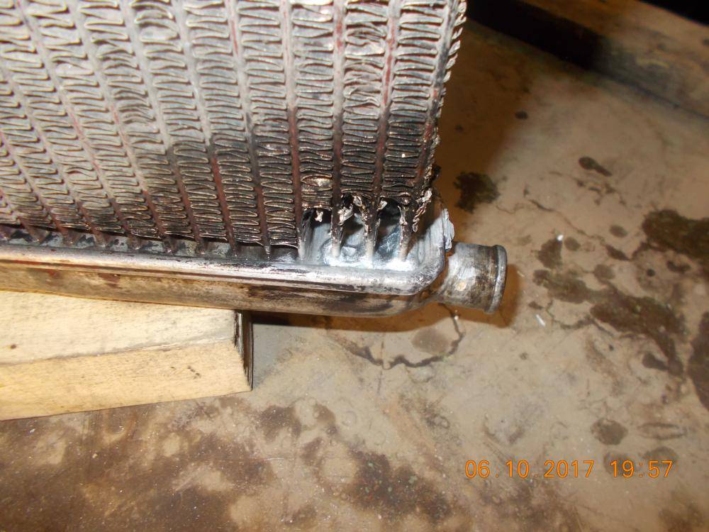 Как запаять алюминиевый радиатор - продляем жизнь агрегата своими силами