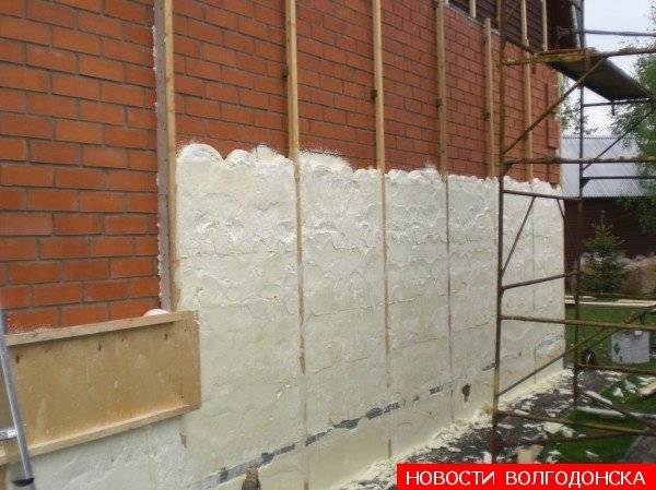 Жидкая теплоизоляция для стен как новый вид утеплителя