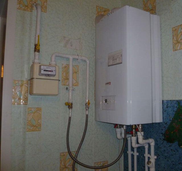Установка газовой колонки в квартире: 4 этапа