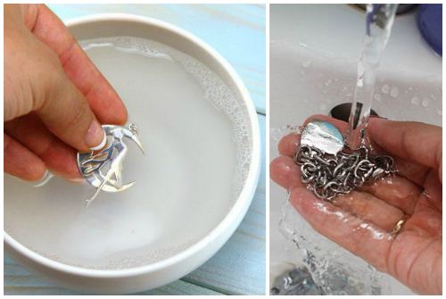 Как почистить серебро в домашних условиях: чем можно и нельзя, как лучше, самый быстрый способ убрать почернение