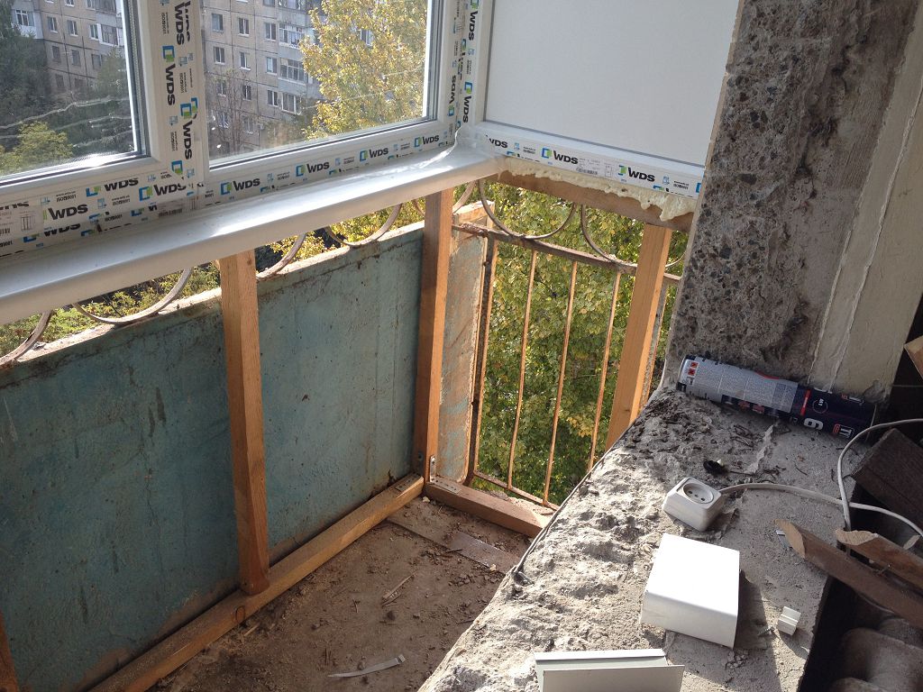 Балкон в хрущевке своими руками поэтапно | ogradim.su