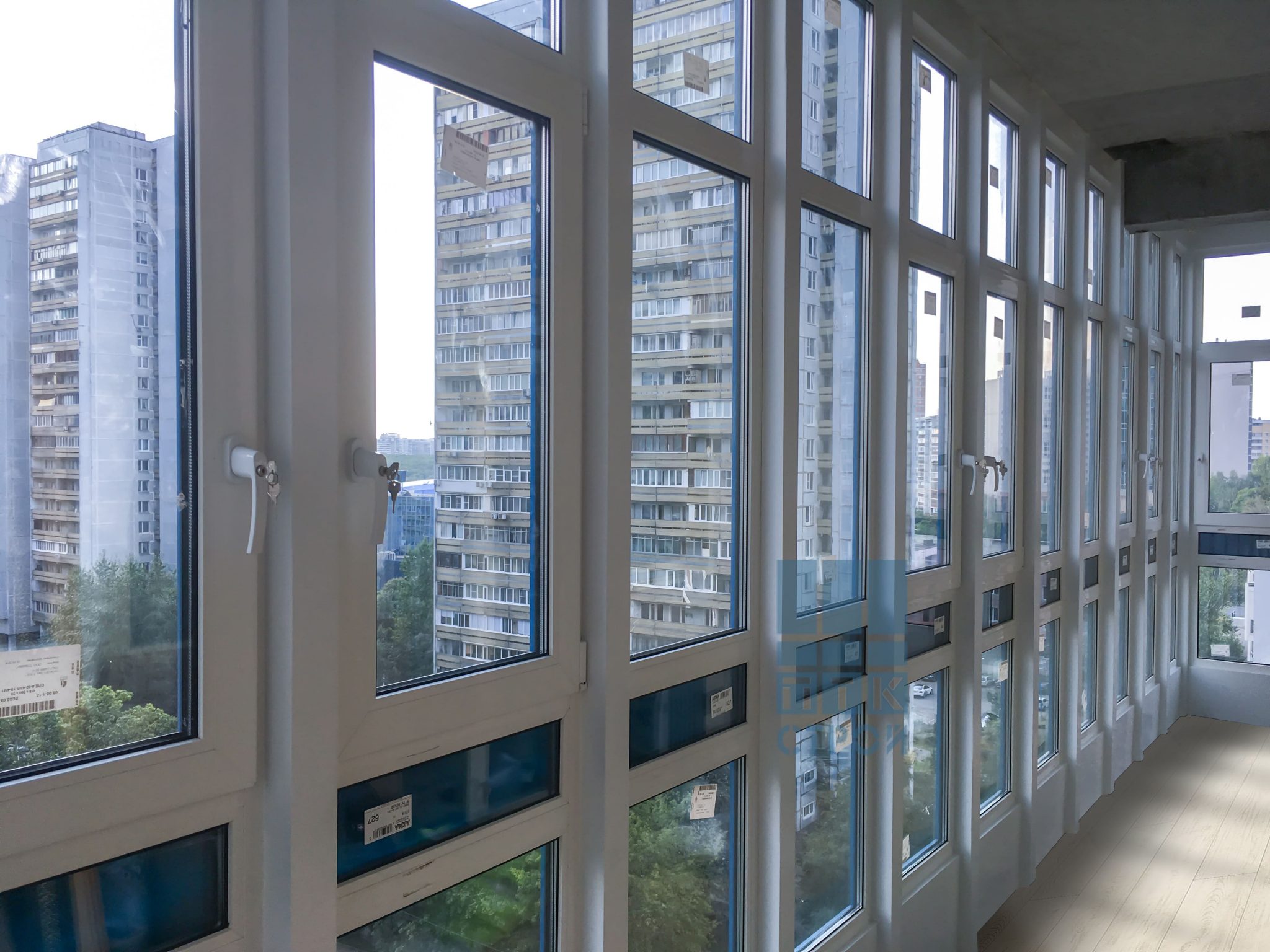 Утепление фасадного остекления балкона или лоджии