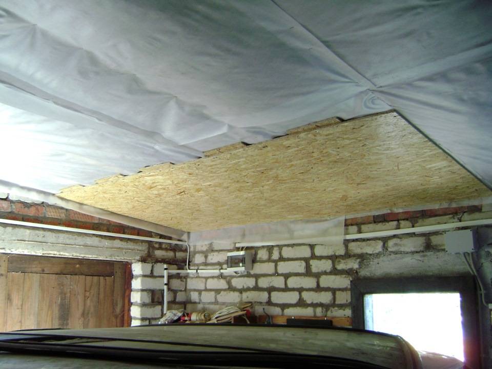 Утепление крыши гаража изнутри и снаружи своими руками: тонкости строительных работ