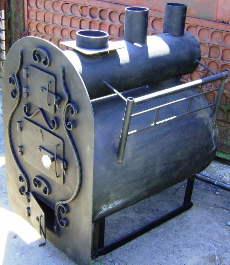 Как сварить печь для бани из трубы — три варианта конструкции и правила пожаробезопасности