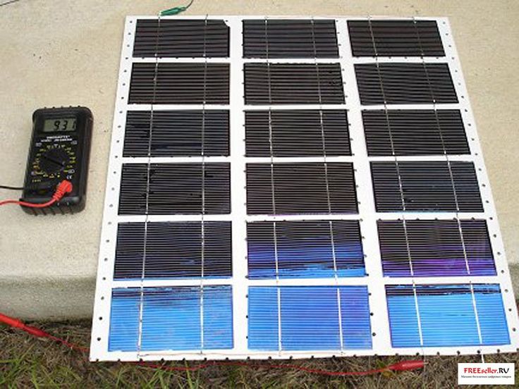Пошаговая инструкция по изготовлению раскладной солнечной батареи для туристов