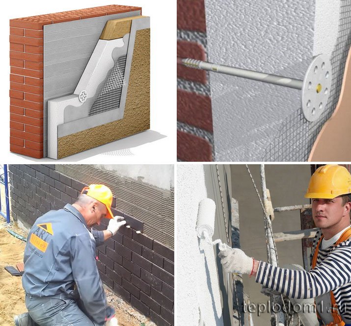 Как утеплить стены пенопластом изнутри, какой пенопласт выбрать для внутреннего утепления стен
