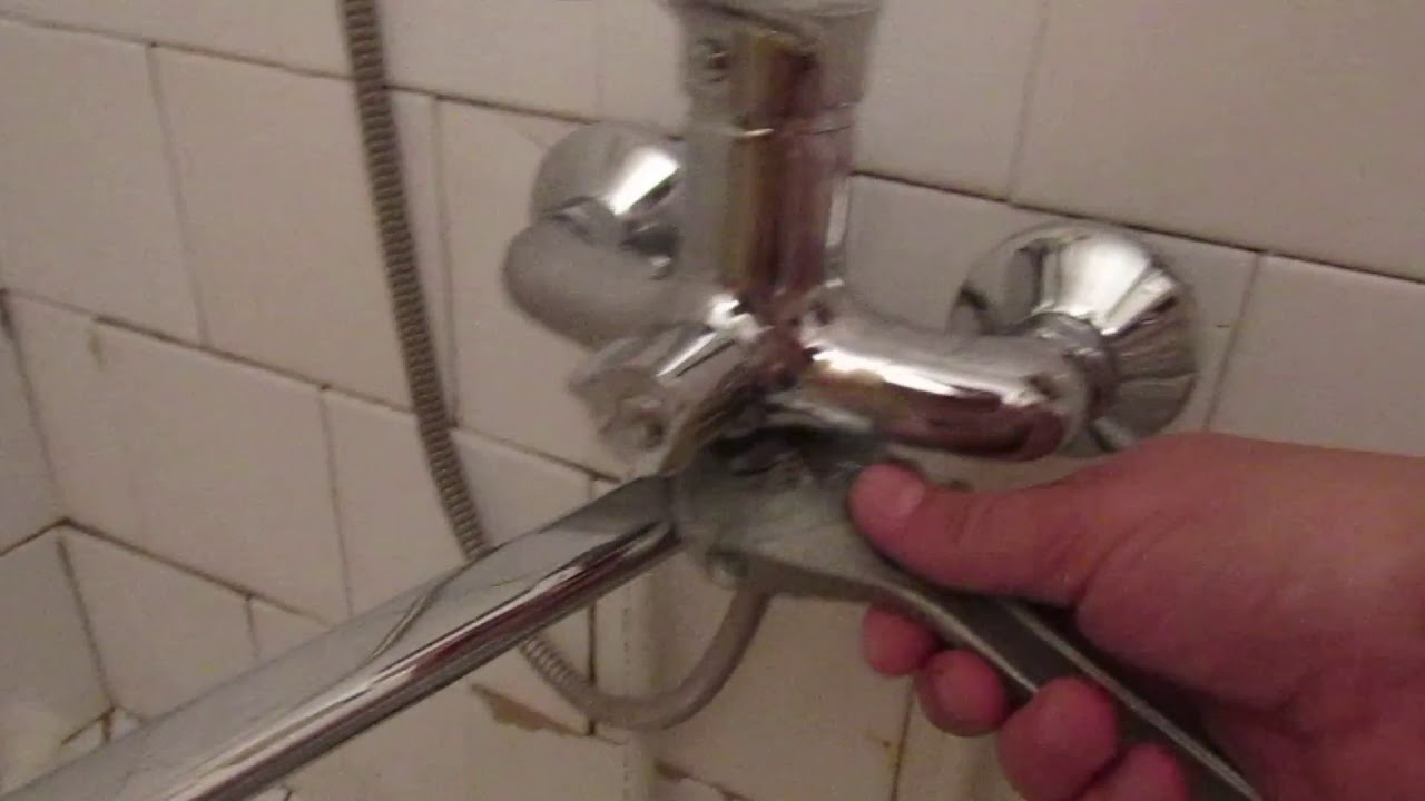 Течет смеситель в ванной как починить - все о канализации