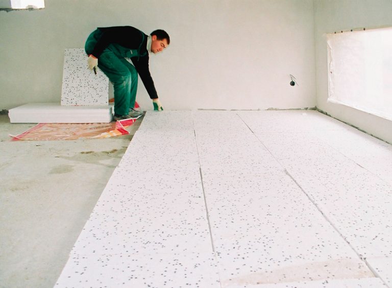 Утеплитель под ламинат: как утеплить бетонный пол, чем лучше, какой выбрать, фото и видео