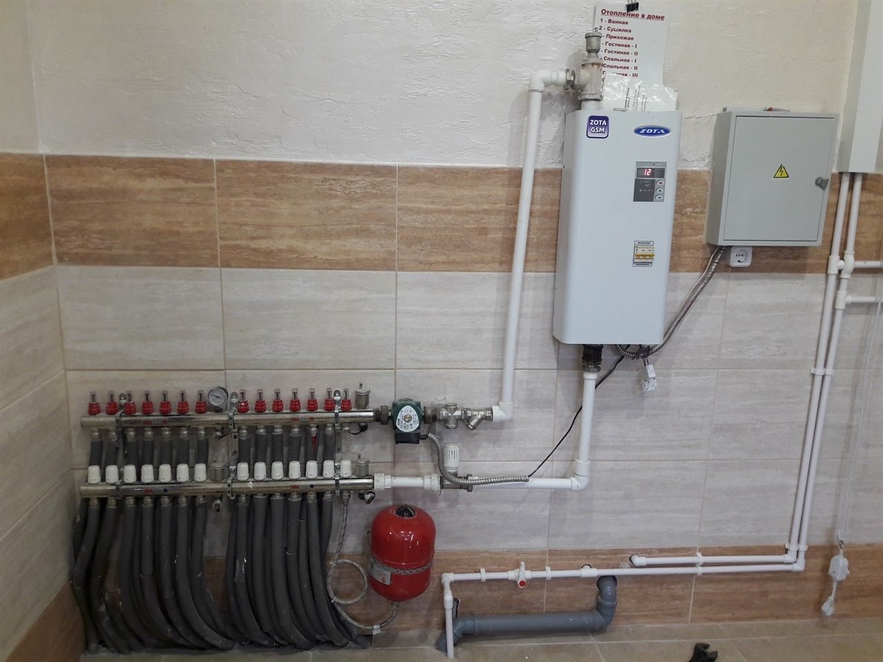 Электрокотел для теплого пола: подключение водяного и на антифризе