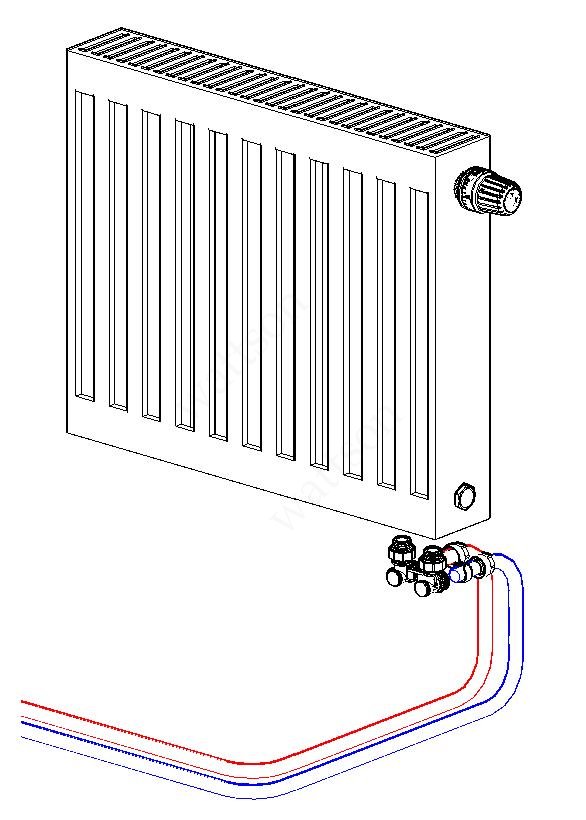 Как установить терморегулятор на батарею отопления