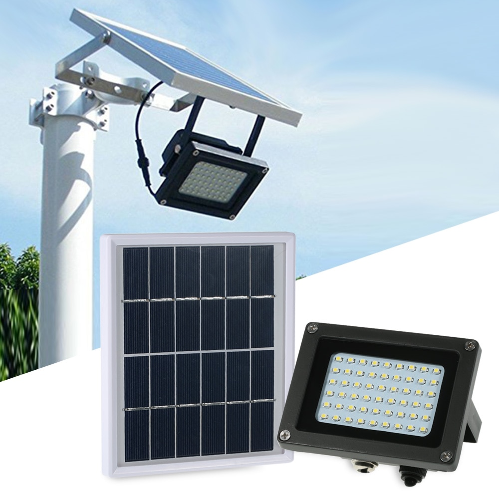 Прожектор на солнечных батареях – уличное светодиодное освещение бесплатно
