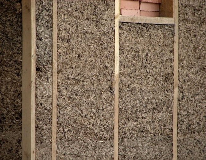 Опилки как утеплитель стен: правила использования, плюсы и минусы, обработка потолка и ремонт своими руками