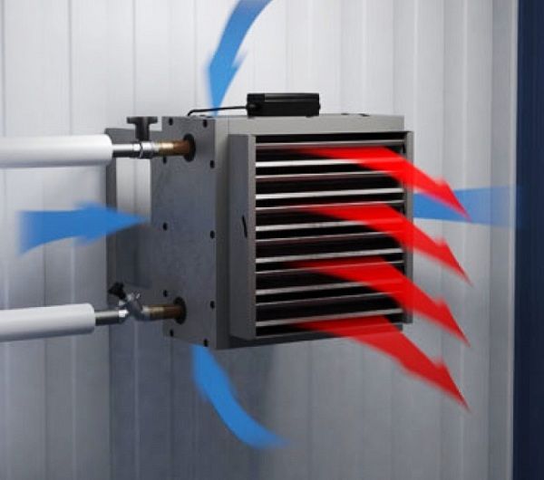 Выбор тепловентилятора на горячей воде и принцип его действия - вентиляция, кондиционирование и отопление