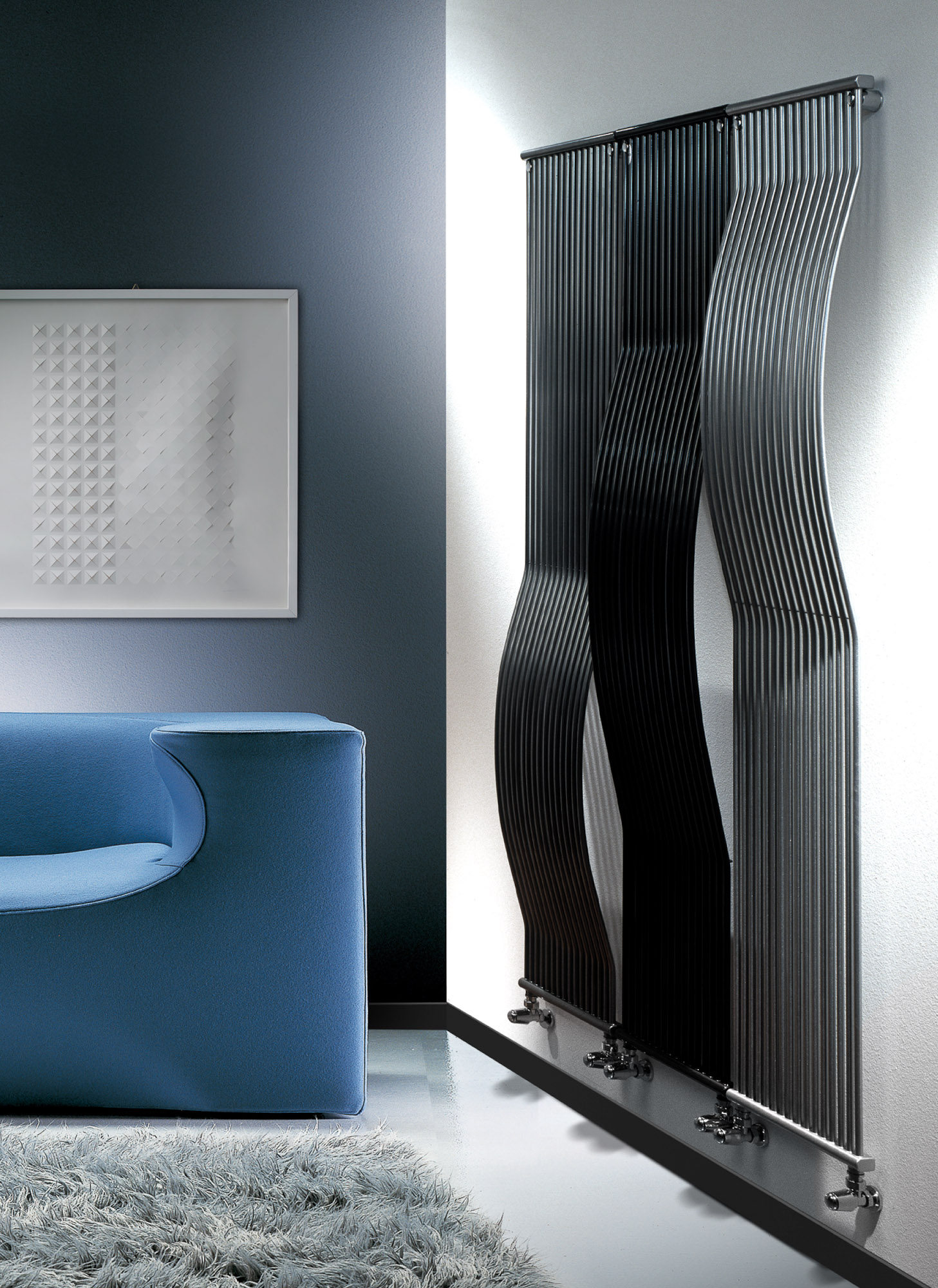 Дизайнерские радиаторы отопления - декоративные, цветные, ретро, элитные, фото