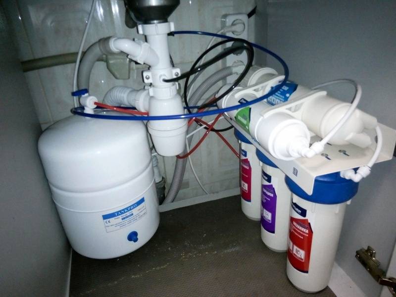 Выбор и установка фильтров для воды под мойку