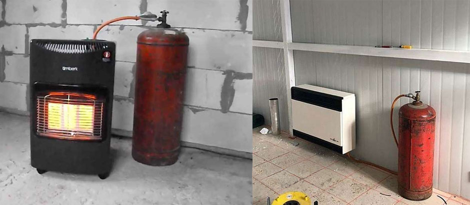 Газовая печка для гаража — купить или сделать своими руками?