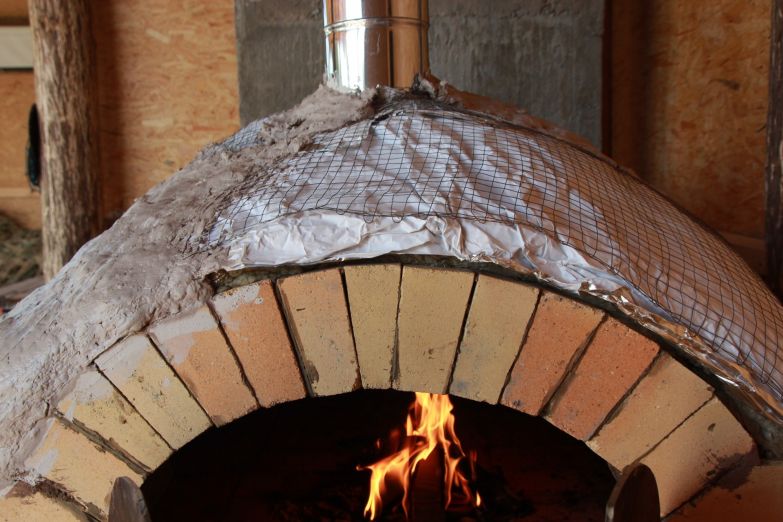 Строим печь для пиццы: схема и пошаговое описание