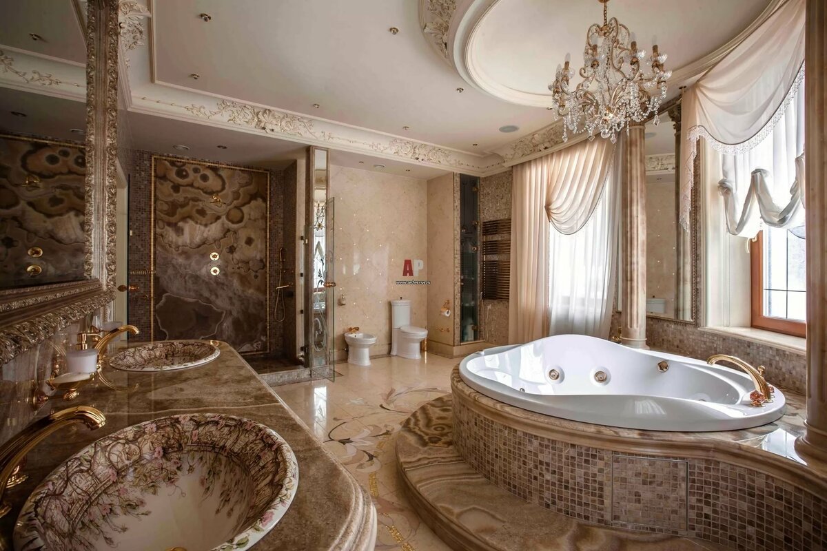Красивая ванная комната: 125 фото модного и стильного дизайна