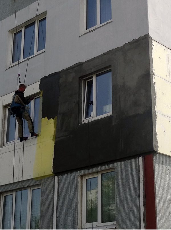 Утепление фасада пенопластом в москве