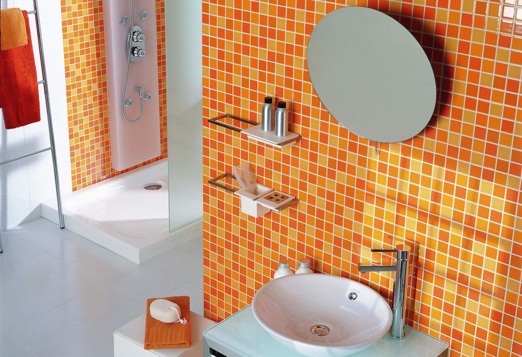 Цвет плитки в ванной — как правильно выбрать цвет, узор и размер плитки для стен и пола (видео + 110 фото)