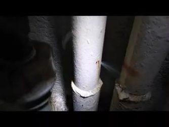 Чем можно замазать стыки если течёт канализационная труба