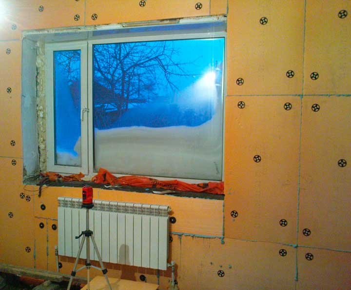 Утепление стен пеноплексом: как утеплить дом снаружи и изнутри своими руками, как крепить материал