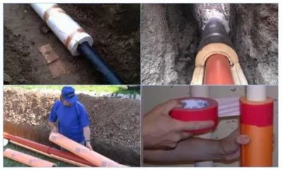 Утепление труб водоснабжения в частном доме: как и чем утеплить водопровод на даче, утеплитель для водопроводных труб