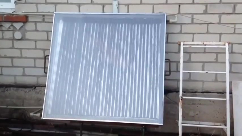 Солнечный водонагреватель своими руками: схема, устройство и прочее + видео