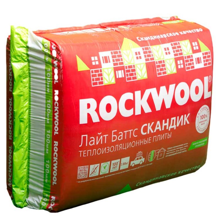 Утеплитель rockwool (роквул) лайт батс скандик: применение и свойства, преимущества и недостатки, цена